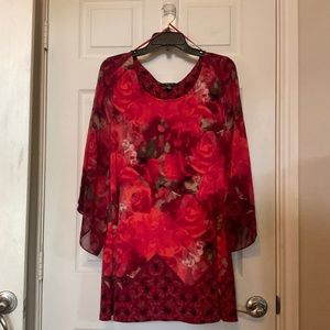 Beautiful flare sleeve dress or tunic top